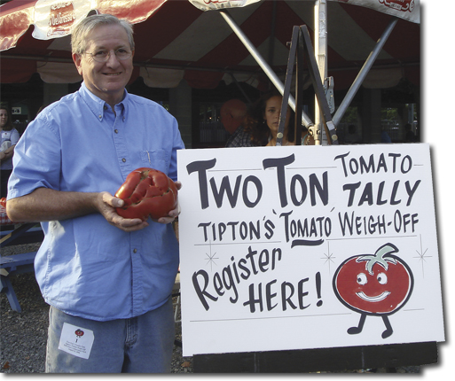 Marv Meisner Giant Tomatoes